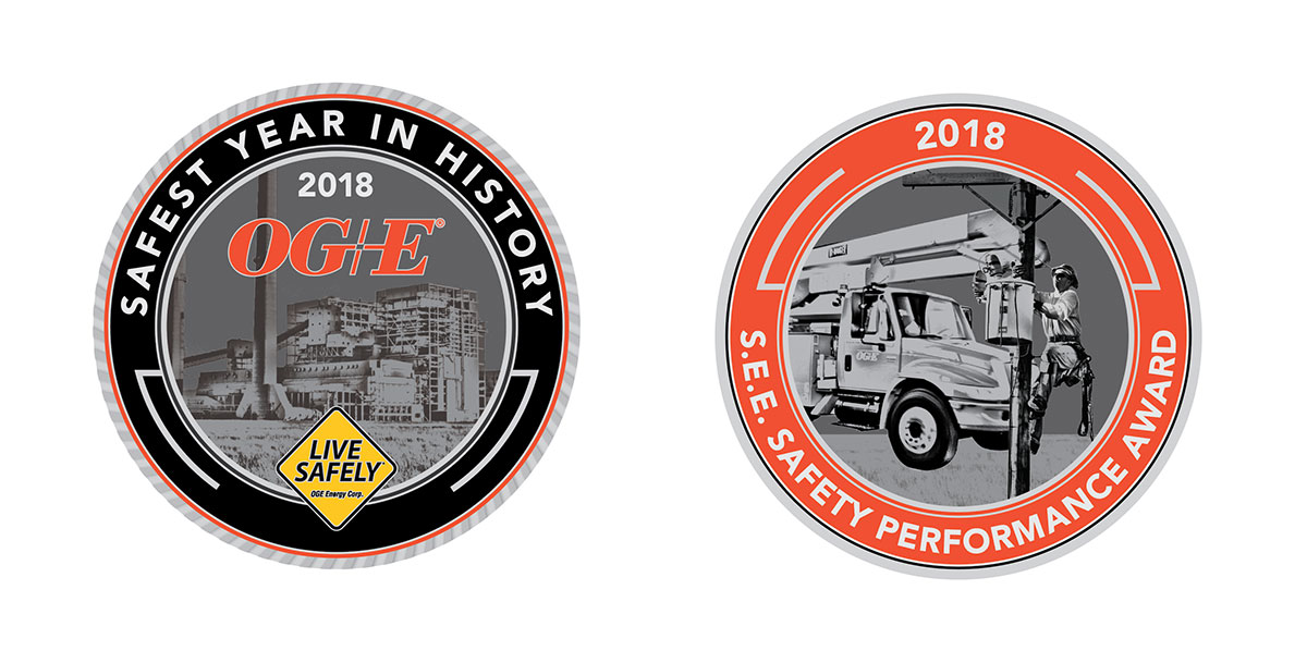 OGE Safety Coin 2018